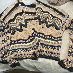 Free People knitted sweater. This is so cute, warm and very well made. It’s too